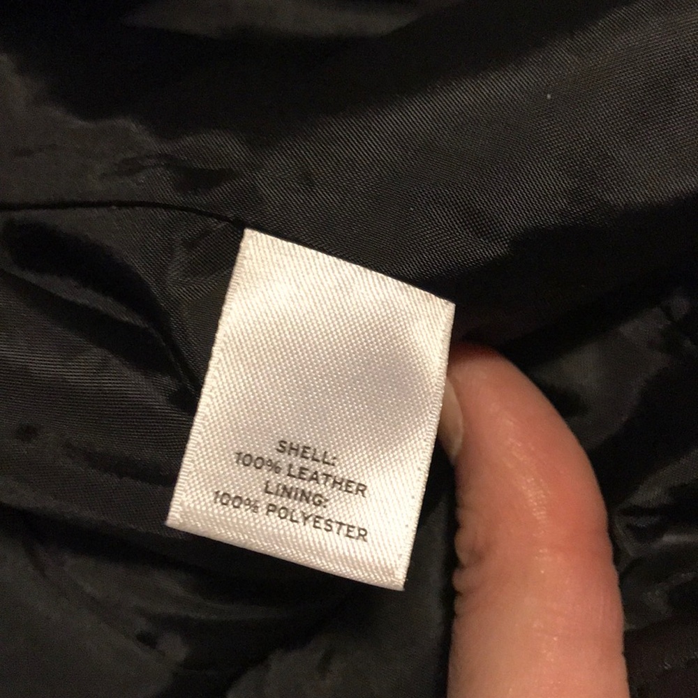 Halogen leather jacket - Picture 5 of 5